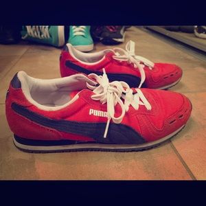 Puma Red Sneakers